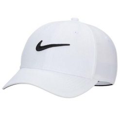 Czapka Z Daszkiem Z Logo Klubu DF. Białe czapki z daszkiem Nike, bez wzorów. Za 164.99 zł.