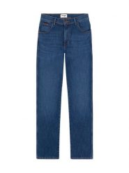 Wrangler Dżinsy - Regular fit - w kolorze granatowym rozmiar: W36/L32. Niebieskie jeansy Wrangler, l. Za 130.81 zł.