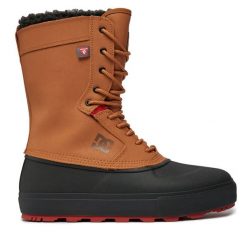 Śniegowce DC. Brązowe śniegowce DC, bez zapięcia. Za 849.99 zł.