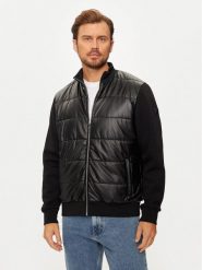 KARL LAGERFELD Kurtka bomber 505065 544565 Czarny Regular Fit. Czarne kurtki KARL LAGERFELD, l, bez wzorów, z syntetyku, bez kaptura. Za 1,159.00 zł.