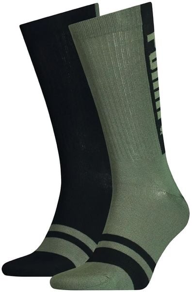 Skarpety Męskie Puma Seasonal Logo Socks Czarne 43-46. Czarne skarpety Puma, bez wzorów, z bawełny. Za 104.99 zł.