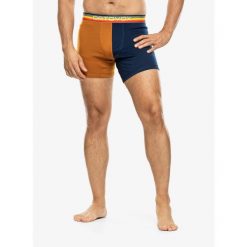 Bokserki termoaktywne męskie Ortovox 185 Rock N Wool Boxer. Niebieskie bielizna termoaktywna ORTOVOX, m, bez wzorów, bez ramiączek. Za 235.99 zł.