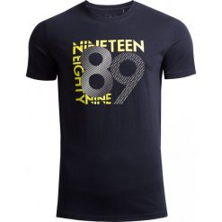 T-shirt męski TSM627 - ciemny granat - Outhorn. T-shirty marki Outhorn. W wyprzedaży za 29.99 zł.