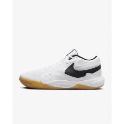 Buty do siatkówki Nike Hyperquick Court Flight. Czarne buty sportowe casual Nike, bez wzorów, bez zapięcia. Za 329.99 zł.