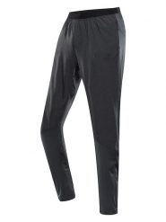 Alpine Pro Spodnie sportowe "Zerec" w kolorze antracytowym rozmiar: XXL. Czarne spodnie treningowe długie Alpine Pro, xxl, bez wzorów, z materiału. Za 145.94 zł.