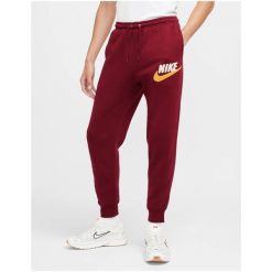 Spodnie męskie Nike Club Fleece Joggers. Zielone joggery i bojówki Nike, m, bez wzorów, sportowe. Za 289.99 zł.
