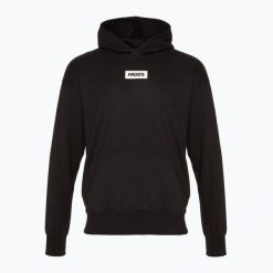 Bluza męska PROSTO Box Hoodie. Czarne bluzy Prosto., m, bez wzorów, bez kaptura. Za 239.99 zł.