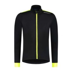 Koszulka rowerowa męska Rogelli Core z długim rękawem. Czarne bluzy Rogelli, m, bez wzorów, bez kaptura. Za 248.00 zł.