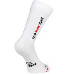 Skarpetki biegowe Sporcks Girls can Do. Białe skarpety SPORCKS, bez wzorów, z nylonu. Za 154.00 zł.