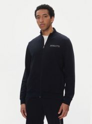 Bugatti Bluza 8750 75070C Granatowy Regular Fit. Niebieskie bluzy Bugatti, l, bez wzorów, z bawełny, bez kaptura. Za 329.99 zł.