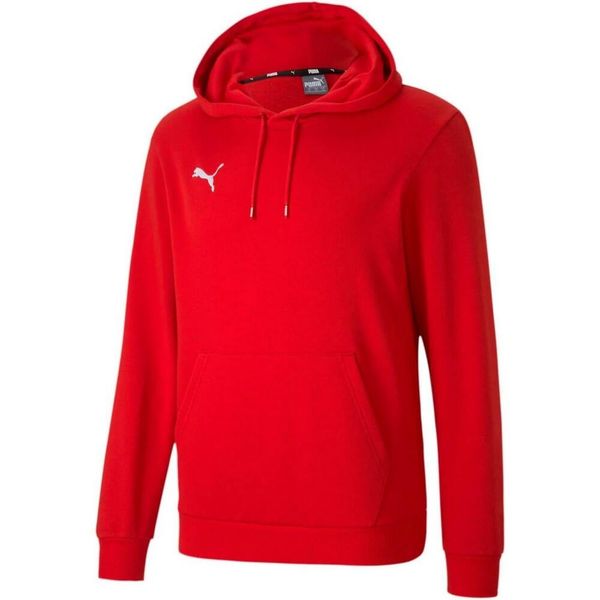 Męska Bluza Z Kapturem TeamGoal 23. Czerwone bluzy Puma, m, bez wzorów, z kapturem. Za 211.99 zł.