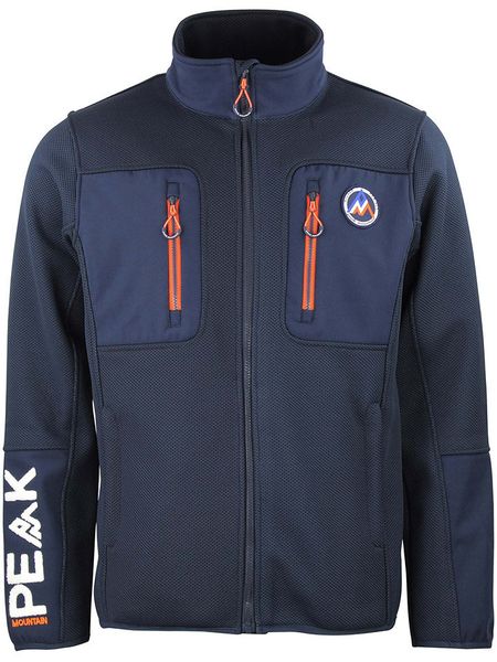 Peak Mountain Kurtka polarowa "Candy" w kolorze granatowym rozmiar: 3XL. Niebieskie kurtki Peak Mountain, xl, bez wzorów, z polaru, bez kaptura. Za 261.67 zł.