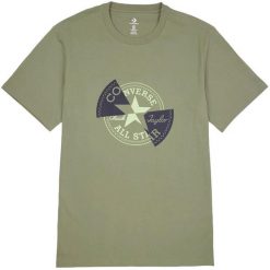 Podkoszulek Converse Distort Tee, Mężczyźni. Zielone podkoszulki Converse, m, bez wzorów, z bawełny, bez ramiączek. Za 190.00 zł.
