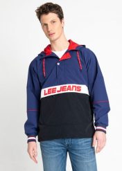 LEE ANORAK MĘSKA KURTKA PRZEJŚCIOWA Z KAPTUREM BLUEPRINT L87GYQLH 112122913. Kurtki Lee, l, bez wzorów, z kapturem. Za 369.99 zł.