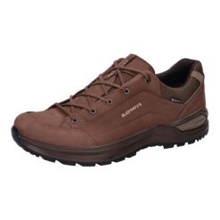 Buty trekkingowe męskie Lowa Renegade Evo Low Gtx. Brązowe buty trekkingowe Lowa, bez wzorów, z materiału, bez zapięcia. Za 1,022.00 zł.