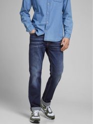 Jack&Jones Jeansy Clark 12177444 Granatowy Regular Fit. Niebieskie jeansy Jack&Jones, m. Za 179.99 zł.