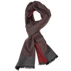 Czerwony Szalik Męski Ciepły Miękki Szal Gładki Elegancki Mes-Jed. Czerwone szaliki bez wzorów, z materiału. Za 29.99 zł.
