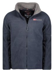 Geographical Norway Kurtka polarowa "Tamazonie" w kolorze granatowym rozmiar: S. Niebieskie kurtki Geographical Norway, s, bez wzorów, z polaru, bez kaptura. Za 87.81 zł.