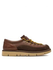 Fracap Półbuty Magnifico MA187 Brązowy. Brązowe eleganckie półbuty Fracap, bez wzorów, ze skóry, bez obcasa, bez zapięcia. Za 1,439.00 zł.