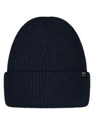 Barts Czapka "Tames" w kolorze granatowym rozmiar: onesize. Niebieskie czapki zimowe Barts, z aplikacjami, z wełny. Za 104.89 zł.