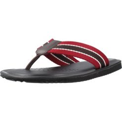 Sandały GEOX U ERICE Czerwony. Czerwone sandały Geox, ze skóry, bez zapięcia. Za 264.99 zł.