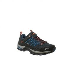 Buty trekkingowe męskie CMP Rigel Low. Szare buty trekkingowe CMP, bez wzorów, z materiału, bez zapięcia, trekkingowe. Za 329.99 zł.