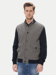 Bugatti Bluza 8750 75173C Granatowy Regular Fit. Niebieskie bluzy Bugatti, m, bez wzorów, z bawełny, bez kaptura. Za 419.99 zł.