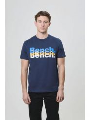 Bench Koszulka "Arcus" w kolorze granatowym rozmiar: 50. Niebieskie bezrękawniki Bench, bez wzorów, z bawełny, bez kołnierzyka, bez ramiączek. Za 56.79 zł.