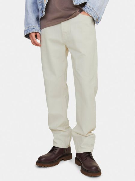 Jack & Jones Jeansy Chris 12252087 Écru Relaxed Fit. Jeansy Jack & Jones, m. Za 129.99 zł.