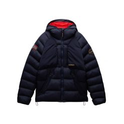 Kurtka puchowa Napapijri A-Moesa Puf. Niebieskie kurtki narciarskie i snowboardowe Napapijri, m, bez wzorów, z puchu, narciarskie. W wyprzedaży za 1,188.00 zł.