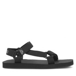 Sandały Kappa. Czarne sandały Kappa, bez zapięcia. Za 179.99 zł.