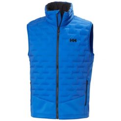 Kurtka puchowa bez rękawów Helly Hansen Hybrid. Niebieskie kurtki Helly Hansen, na lato, l, bez wzorów, z elastanu, bez kaptura. Za 670.00 zł.