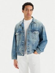 Tommy Jeans Kurtka jeansowa DM0DM22472 Niebieski Regular Fit. Niebieskie kurtki Tommy Jeans, l, bez wzorów, z bawełny, bez kaptura. Za 649.99 zł.