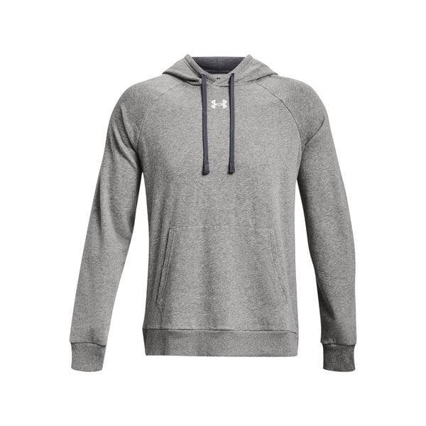 Bluza z kapturem Under Armour Rival Fleece. Białe bluzy z kapturem Under Armour, m, bez wzorów, z bawełny, z kapturem. Za 297.85 zł.