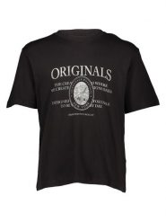 Jack & Jones Koszulka "Ornantucket" w kolorze czarnym rozmiar: XL. Czarne bezrękawniki Jack & Jones, xl, bez wzorów, z bawełny, bez kołnierzyka, bez ramiączek. Za 39.99 zł.