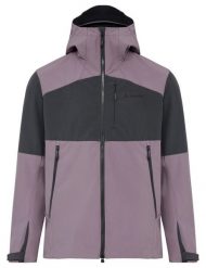 Kurtka softshellowa M Roccia Softshell Jacket. Czerwone kurtki Vaude, m, bez wzorów, z materiału, z kapturem. Za 847.80 zł.