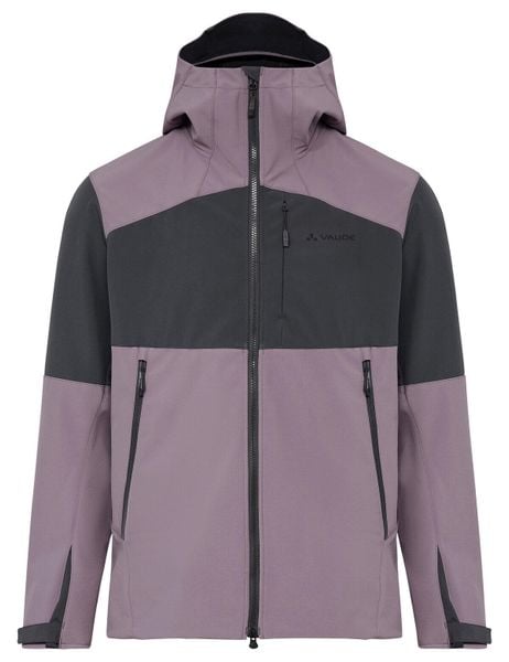 Kurtka softshellowa M Roccia Softshell Jacket. Czerwone kurtki Vaude, m, bez wzorów, z materiału, z kapturem. Za 847.80 zł.
