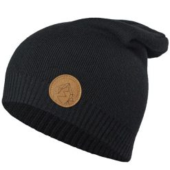 Czapka Silvini Verde UA2133 z wełną merino. Czarne czapki zimowe Silvini, bez wzorów, z wełny. Za 116.00 zł.