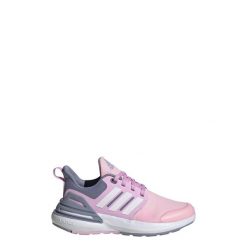 Rapidasport Bounce Sport Running Lace Shoes. Białe buty do biegania Adidas, bez wzorów, z materiału, bez zapięcia, na jogę i pilates. W wyprzedaży za 238.35 zł.