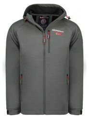 Geographical Norway Kurtka softshellowa "Takito" w kolorze antracytowym rozmiar: 3XL. Czarne kurtki outdoor i hardshell Geographical Norway, xl, bez wzorów, bez kaptura. Za 176.08 zł.