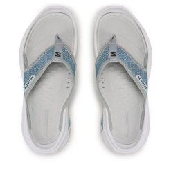 Japonki Salomon. Niebieskie japonki Salomon, bez wzorów. Za 219.99 zł.