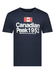 Canadian Peak Koszulka "Jackeak" w kolorze granatowym rozmiar: XL. Niebieskie bezrękawniki Canadian Peak, xl, z aplikacjami, z bawełny, bez kołnierzyka, bez ramiączek. Za 60.99 zł.