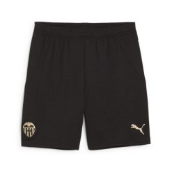 Męskie szorty Valencia CF 24/25 PUMA Black Gold. Czarne szorty Puma, m, bez wzorów, sportowe. W wyprzedaży za 170.60 zł.