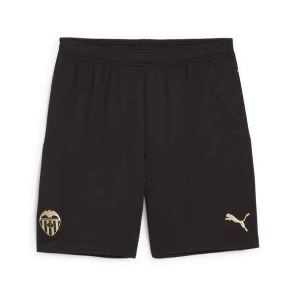 Męskie szorty Valencia CF 24/25 PUMA Black Gold. Czarne szorty Puma, m, bez wzorów, sportowe. W wyprzedaży za 170.60 zł.