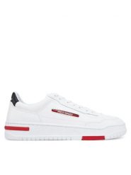 Polo Ralph Lauren Sneakersy Ps 300 809931902001 Biały. Białe buty sportowe casual Polo Ralph Lauren, bez wzorów, ze skóry, bez zapięcia. Za 559.99 zł.