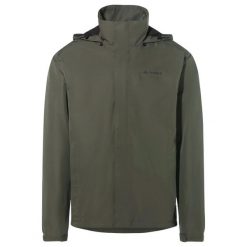 Windbreaker VAUDE Escape Light. Czarne kurtki softshell Vaude, bez wzorów, z softshellu, bez kaptura. Za 563.50 zł.