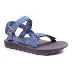 Sandały trekkingowe męskie Source Classic Pro Men's Sandals na rzepy. Niebieskie sandały SOURCE, bez zapięcia. Za 397.99 zł.