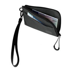 Portfel Jack Wolfskin Wandermood Wallet - granite black. Czarne portfele Jack Wolfskin, bez wzorów. Za 73.99 zł.