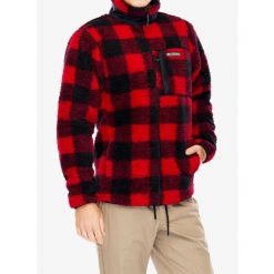 Polar męski Columbia Winter Pass Printed Fleece II. Czerwone bluzy z polaru Columbia, m, bez wzorów, z polaru, bez kaptura. Za 319.99 zł.