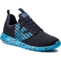 Sneakersy EMPORIO ARMANI - X8X007 XK073 A995 Navy/Hawaiian Ocean. Buty sportowe casual marki Emporio Armani. Za 689.00 zł.